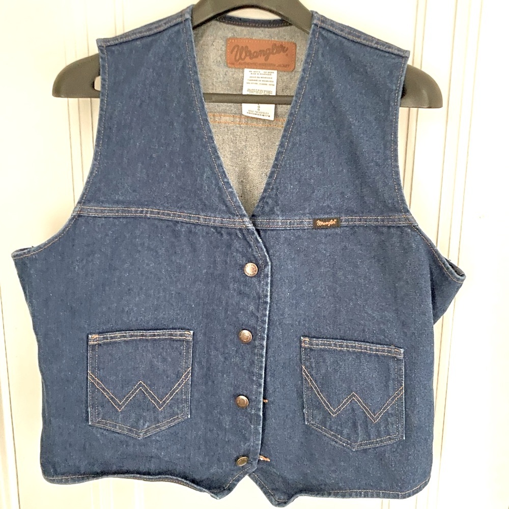 Mens denim vest